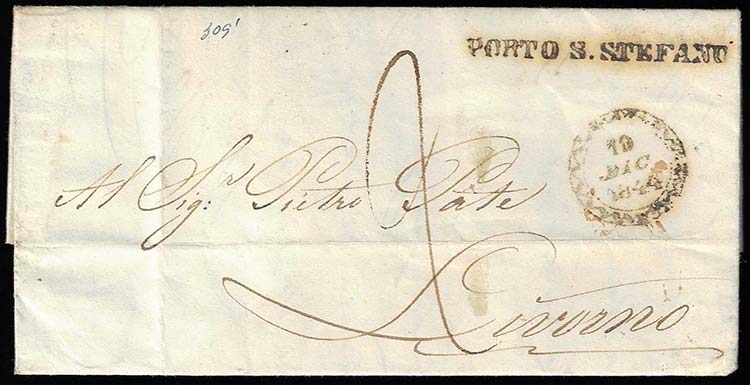 1844 - Lettera prefilatelica ... 