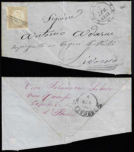 TALAMONE, doppio cerchio + muto di ... 