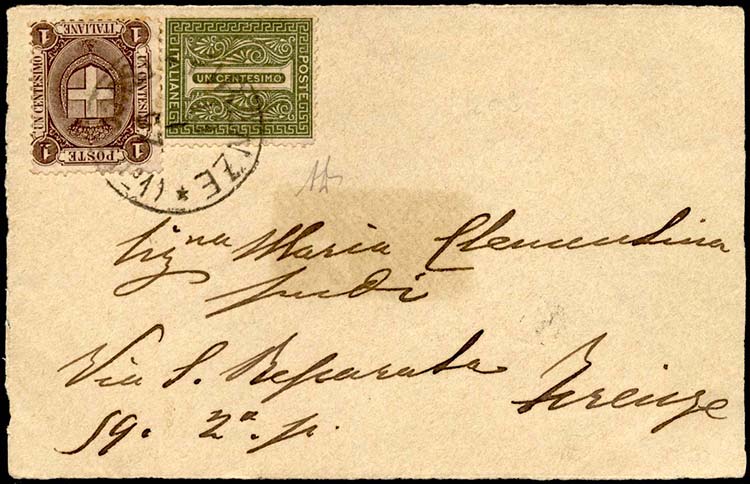 1901 - 1 cent. De La Rue, tiratura ... 