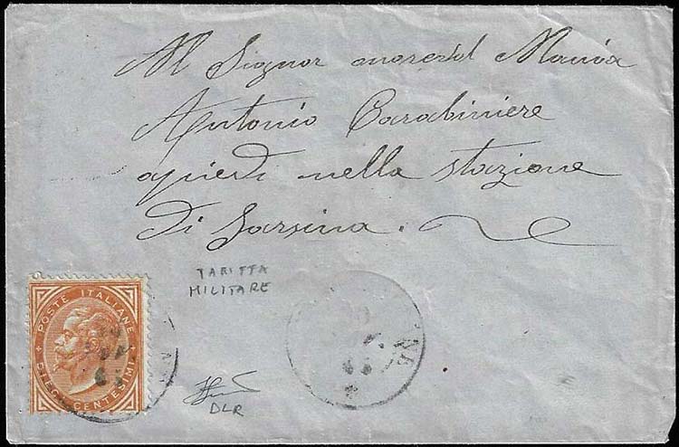 1865 - 10 cent. De La Rue, ... 