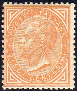 1863 - 10 cent. De La Rue, ... 