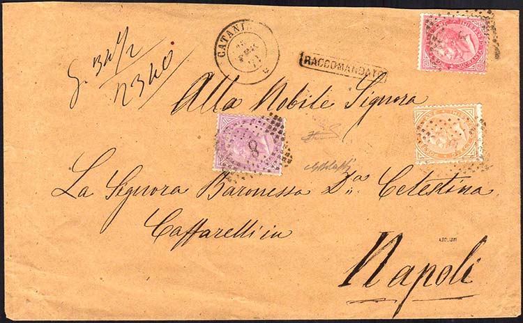 1871 - 10 cent., 40 cent. e 60 ... 