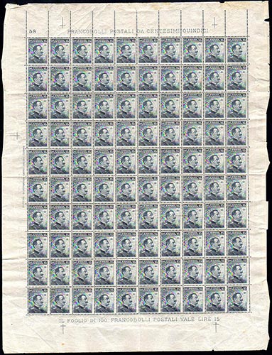 1911 - 15 cent. Michetti, III tipo ... 