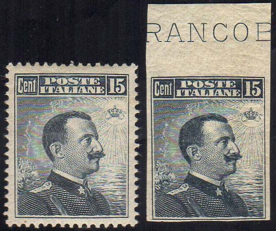 1911 - 15 cent. Michetti, III ... 