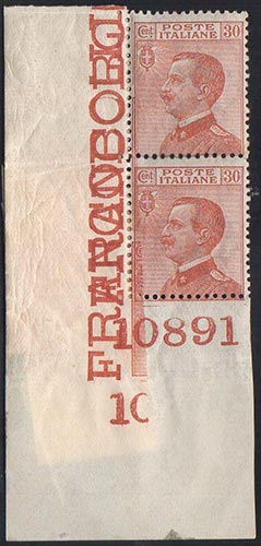 1922 - 30 cent. Michetti (127), ... 