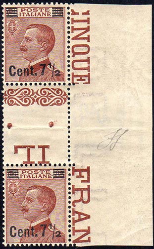 1927 - 7 1/2 su 85 cent. Michetti, ... 