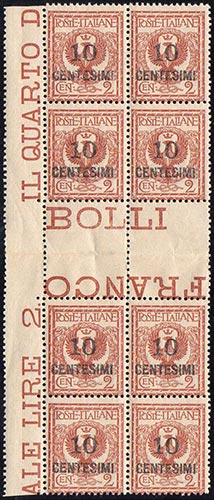 1923 - 10 cent. su 2 cent. ... 