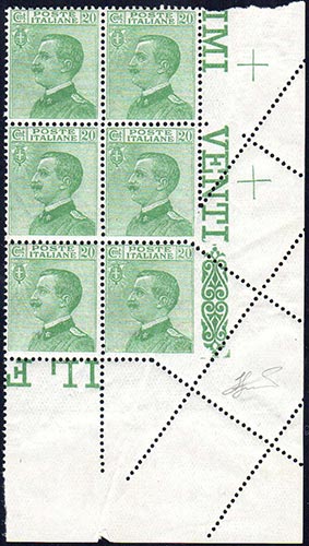 1925 - 20 cent. Michetti (184), ... 