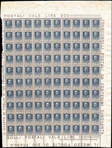 1927 - 50 cent. Parmeggiani (218), ... 
