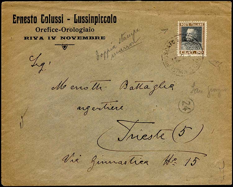 1928 - 50 cent. Parmiggiani, ... 