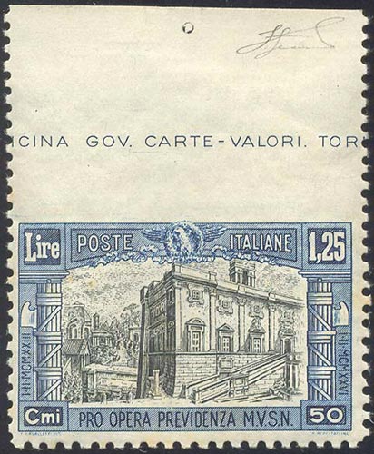 1928 - 1,25 lire Milizia II, non ... 