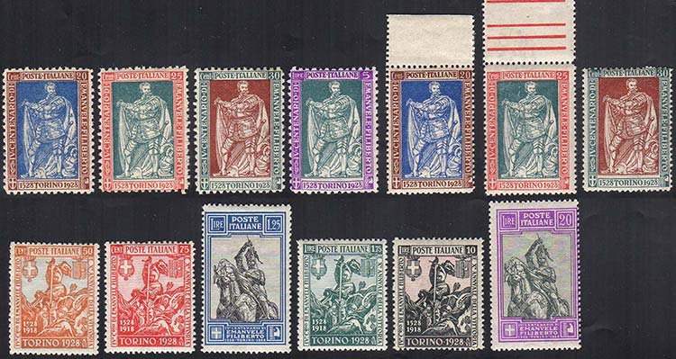 1928 - Emanuele Filiberto, serie ... 