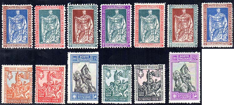 1928 - Emanuele Filiberto, serie ... 