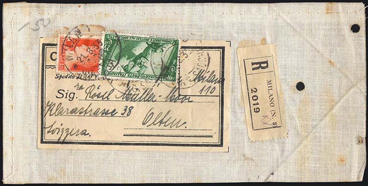 1935 - 25 cent. Decennale Marcia ... 