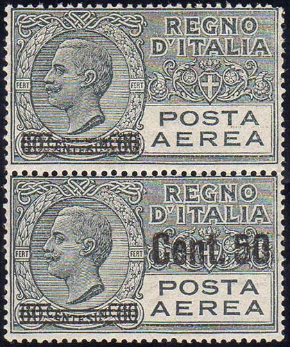 1927 - 50 cent. su 60 cent., ... 