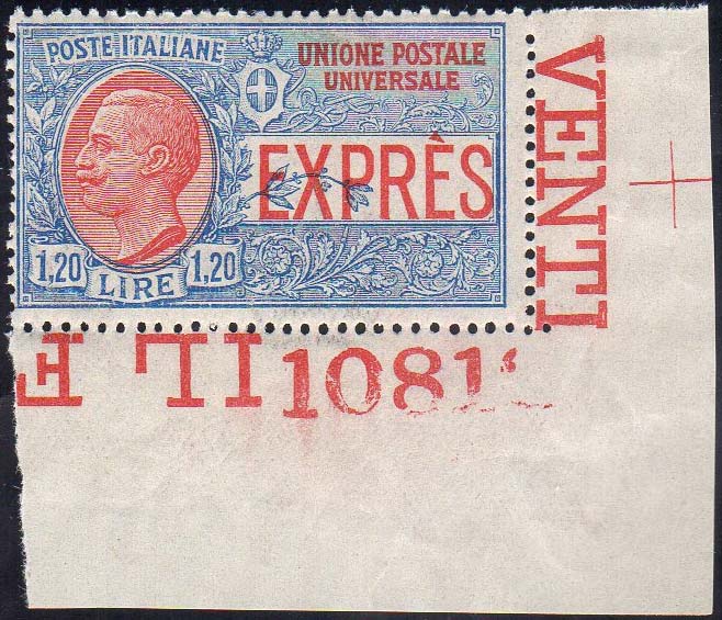 1922 - 1,20 lire non emesso (8), ... 