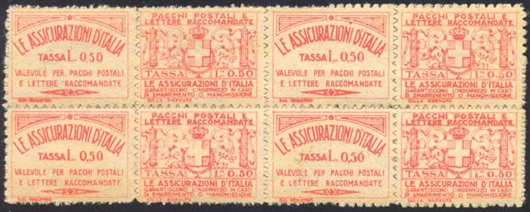 1926 - 50 cent. rosso, ... 