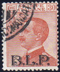 1923 - 30 cent., soprastampa BLP ... 