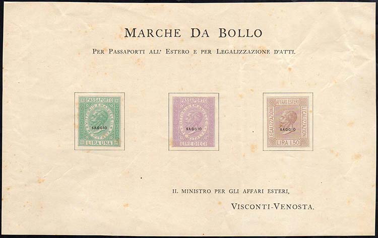 1863 - 1 lira, 10 lire, 1,50 lire ... 