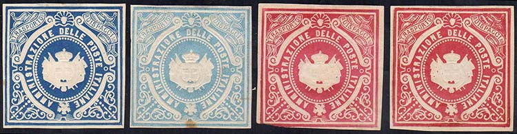 1864 - Stemma, saggi Giuseppe Re, ... 