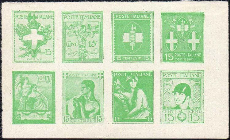 1922 - 15 cent. Saggi Arduini, ... 