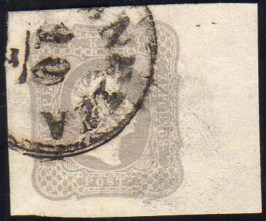 1861 - 1,05 soldi grigio (10e), ... 