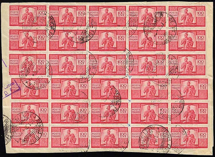 1950 - 100 lire Democratica (565), ... 