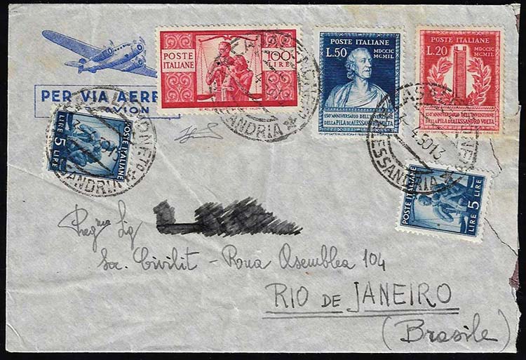 1950 - 20 e 50 lire Volta, 100 ... 