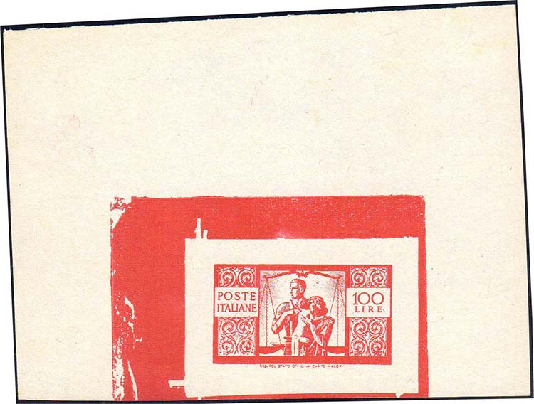 1951 - 100 lire Democratica, falso ... 