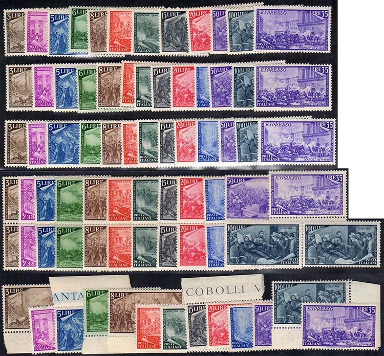 1948 - Risorgimento (580/591+E), ... 