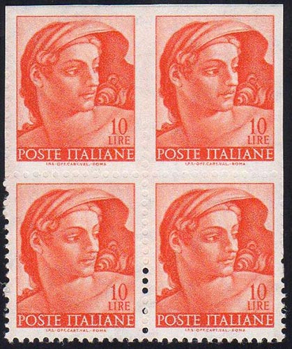 1961 - 10 lire Michelangiolesca, ... 