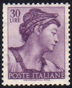 1961 - 30 lire Michelangiolesca, ... 