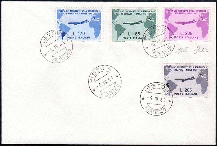 1961 - 205 lire Gronchi rosa, con ... 