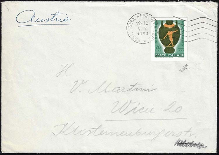 1963 - 70 lire Giochi del ... 