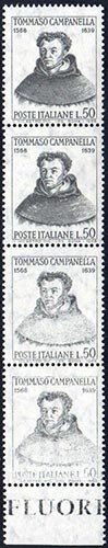 1968 - 50 lire Tommaso Campanella, ... 
