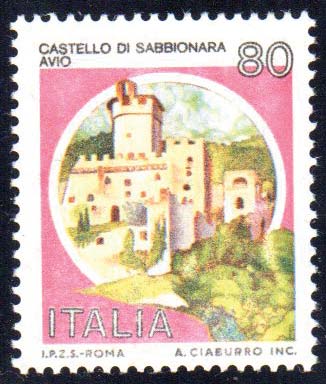 1981 - 80 lire Castelli, stampa di ... 