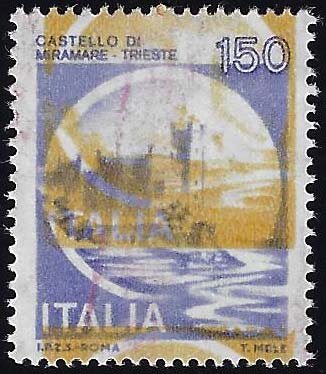1980 - 150 lire Castelli, stampa ... 