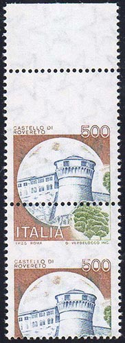 1980 - 500 lire Castelli, ... 
