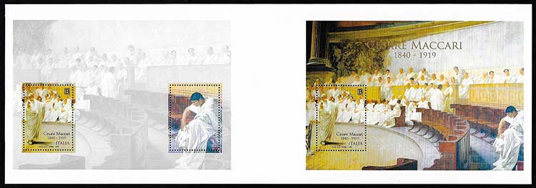 2019 - Foglietto Maccari, nuovo, ... 