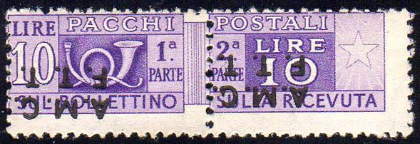PACCHI POSTALI 1947 - 10 lire, ... 