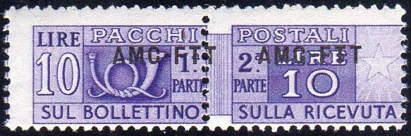 PACCHI POSTALI 1949 - 10 lire ... 