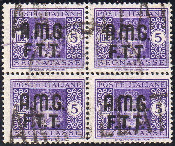 SEGNATASSE 1947 - 5 lire ... 