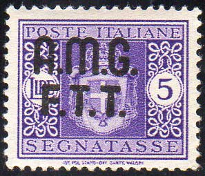 SEGNATASSE 1947 - 5 lire, senza ... 