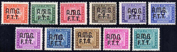 SEGNATASSE 1947/49 - Soprastampati ... 