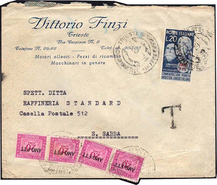 SEGNATASSE 1950 - 20 lire, ... 