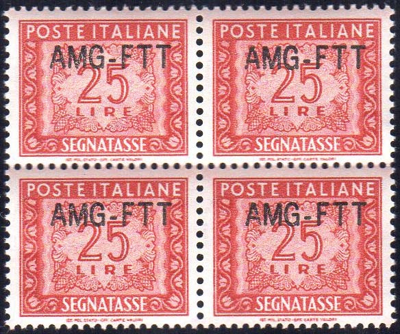 SEGNATASSE 1954 - 25 lire, nuovo ... 