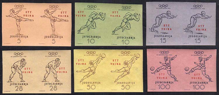 1952 - Olimpiadi (56/61), coppie ... 