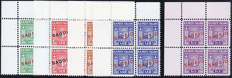 CAMPIONE DITALIA 1944 - Stemma, I ... 