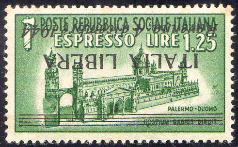 RAVENNA 1944 - 1,25 lire espresso, ... 