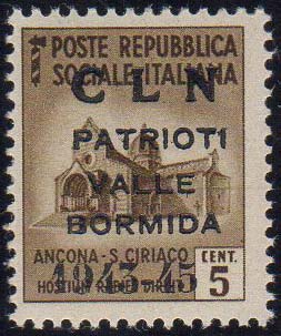 VALLE BORMIDA 1945 - 5 cent. ... 